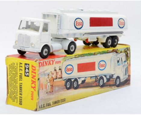 Dinky Toys - A boxed Dinky 945 A.E.C Fuel Tanker 'Esso', original box. 