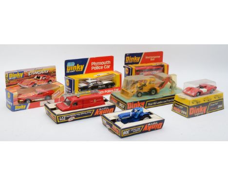 Dinky Toys - A collection of Dinky diecast model toys, circa 1970s, to include Routemaster bus No.289, Muir Hill Loader No.96