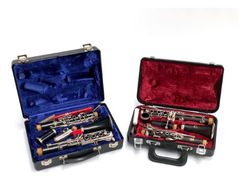 A Yamaha 34I clarinet in hard carry case; together with a Bundy clarinet in case