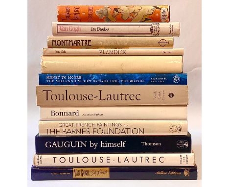 POST-IMPRESSIONISM. A selection to inc. Bonnard, Cezanne, Van Gogh, Toulouse-Lautrec, Gauguin. All in at least VG condition. 