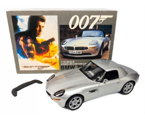 KYOSHO 1:12 scale Die-cast Series BMW Z8 model car  'The World Is Not Enough' in its original box and the car hasn't been use