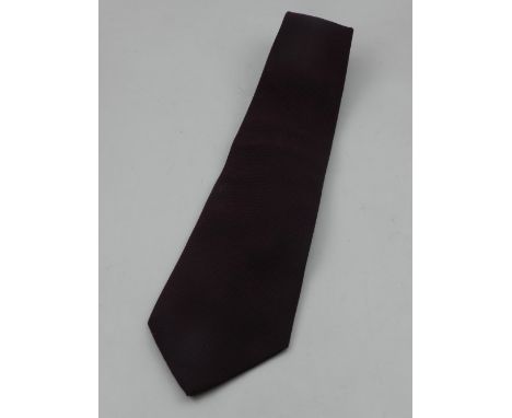 Louis Vuitton, Italy, a gentleman's purple tie, having a weave design.