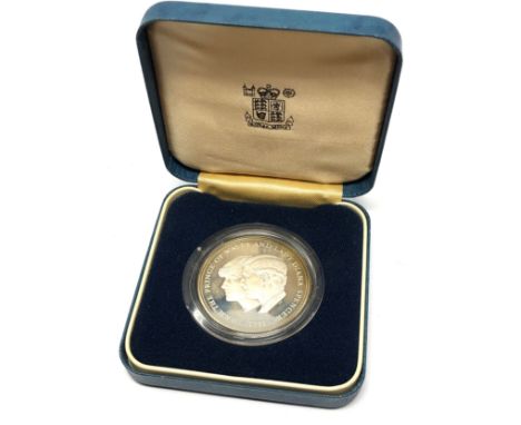 1981 royal mint t Charles and Diana UK Silver Coin boxed 