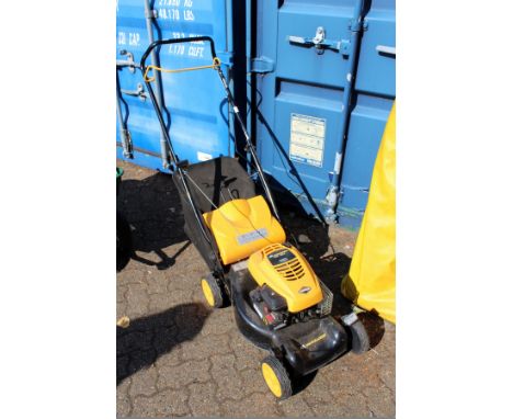 A McCulluch petrol rotary lawn mower