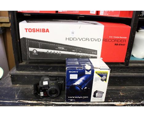 A Toshiba DVD recorder etc