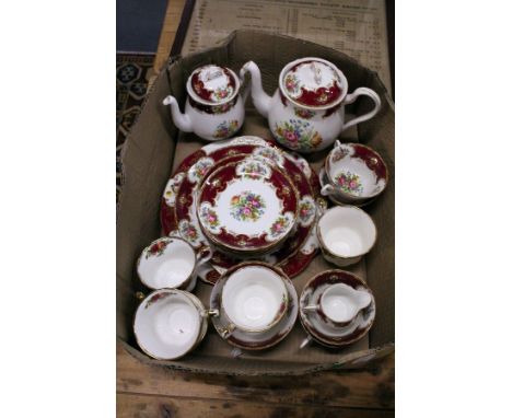 A Shelley dutchess tea service