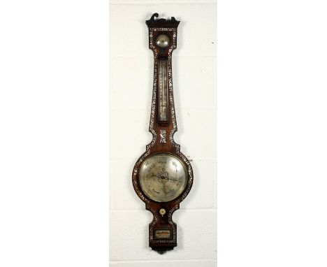 A 19th century wheel barometer
