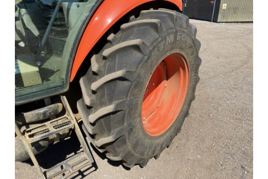 Kubota M7060 4WD tractor. Registration AY15 CZD. Date of first