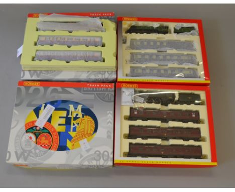 OO Gauge Hornby. 2 x Ltd Edition Train Packs. R 2329M Thames-Clyde express containing BR Brittania "Dornoch Firth", 3 BR Mk1 