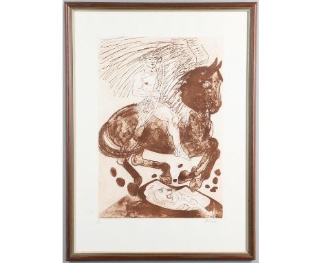 Etching with aquatint, 1988, on wove paper, signed and numbered 7/70 in pencil, published by the artist, printed at Kelpra St