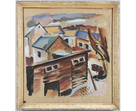 Watercolour and gouache on light brown paper Image 42 x 42cm.  Provenance:  By descent in the family of Mary Duckworth, a clo