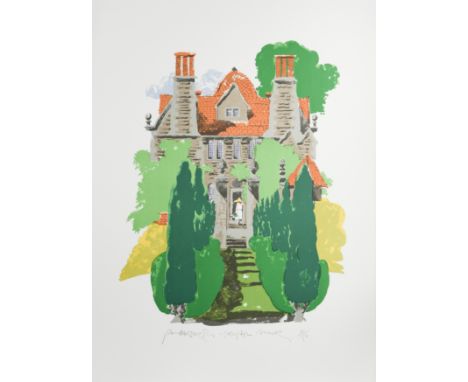 § Paul Hogarth, OBE, RA (British, 1917-2001)Garsington Mannor signed 'Paul Hogarth' (lower left); numbered 81/150 (lower righ