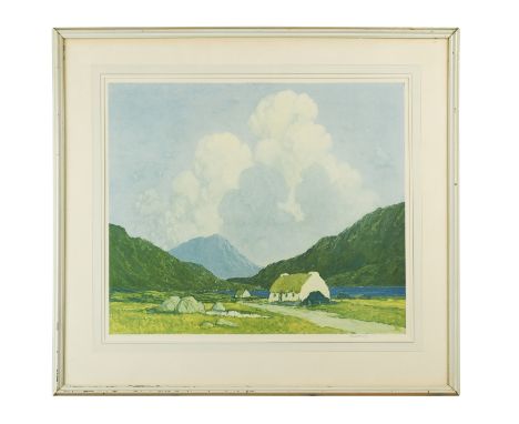 Paul Henry (Irish 1876-1958)The Blue Lake, Connemara signed 'PaulHenry' (lower right) lithograph 47 x 55cm
