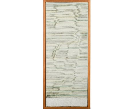 § Clare Crouchman (British contemporary)Resolve, 2003 signed, titled and dated to the revese a framed ceramic plaque, numbere