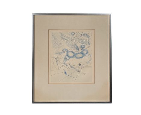 § Salvador Dalí (Spanish 1904-1989)Pegasus lithograph 28 x 22.5cm