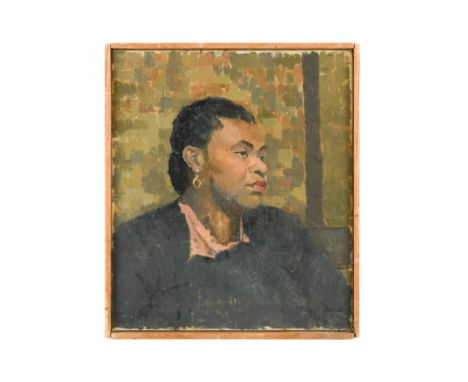 § Philippa Maynard Romer (British 1929-2010)Portrait of a woman signed 'Philippa Romer' (lower right) oil on canvas 35.5 x 30