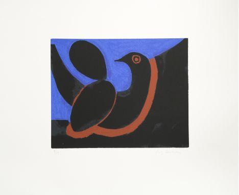 § Josef Herman OBE, RA (Polish/British 1911-2000)Bird signed 'Josef Herman' (lower right); numbered 1/50 (lower left) lithogr