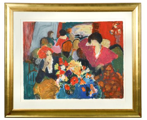 § Roy Fairchild-Woodward (British 1953-)Cafe Cresp signed 'Fairchid' (lower right); numbered 196/350 (lower left) lithograph 