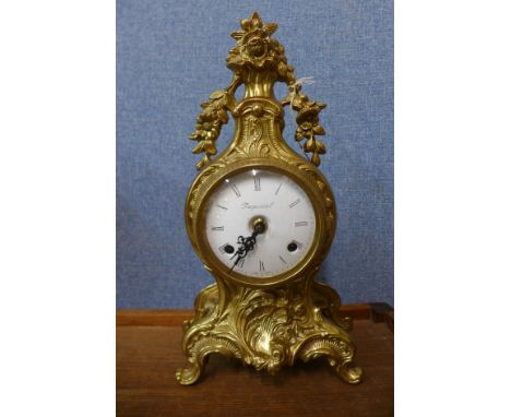 A French style brass Imperial mantel clock 