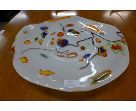 An Italian Murano millefiori glass bowl 