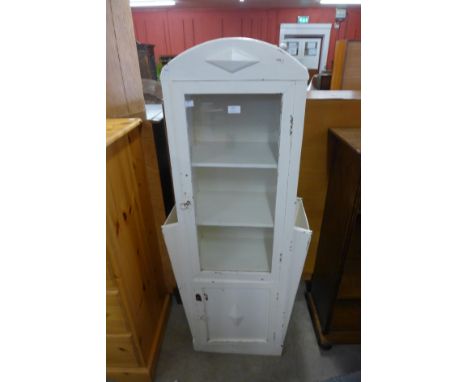 An Art Deco painted bookcase 