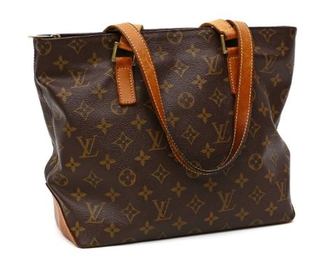 Sold at Auction: Louis Vuitton, LOUIS VUITTON CABAS PIANO MONOGRAM CANVAS  BAG