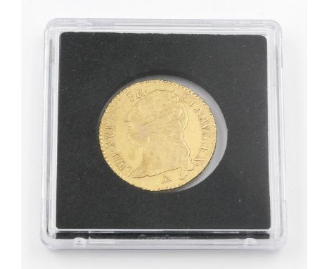 Frankreich, Louis XVI., Louis d'or, 1790, R. 917/000 GG, 7,6 g. vz-.
