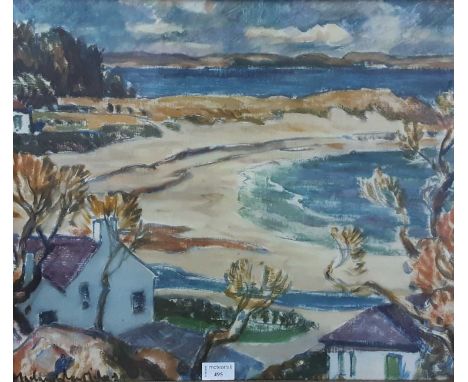 IN THE MANNER OF JOHN MACLAUCHLAN MILNE RSA (BRITISH 1886 - 1957, SEASCAPE printframed and under glass55.5cm high x 64.5cm wi