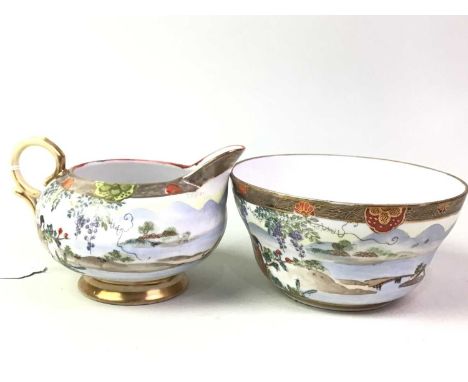NORITAKE PART TEA SERVICE, with marks to base