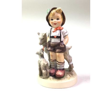 GROUP OF HUMMEL FIGURES, including 'Be Patient'tallest 16cm high