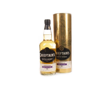 SPRINGBANK 1970 CHIEFTAIN'S AGED 34 YEARS Single Malt Scotch Whisky Distilled December 1970, matured in hogshead no. 1679 &am