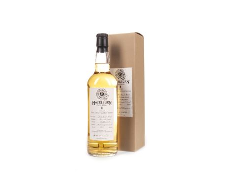 HAZELBURN 2002 11 YEARS OLD SOCIETY BOTTLING Single Malt Scotch Whisky Distilled December 2002, matured in a fresh bourbon ba