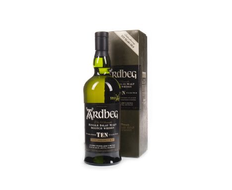 ARDBEG INTRODUCING 10 YEARS OLD Single Malt Scotch Whisky 70cl, 46% volume, in carton.