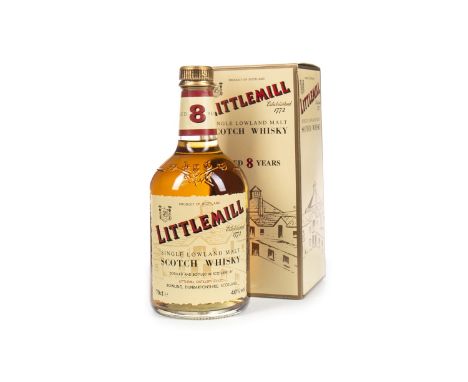 LITTLEMILL AGED 8 YEARS Single Malt Scotch Whisky 70cl, 40% volume, in carton.