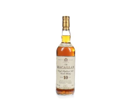 MACALLAN 10 YEARS OLD 'FOR KNOCKANDO CHURCH' Single Malt Scotch Whisky Matured in sherry wood, donated by the distillery to t