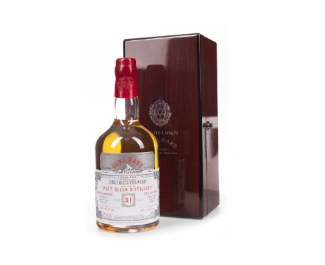 PORT ELLEN 1982 OLD &amp; RARE AGED 31 YEARS Single Malt Scotch Whisky Distilled September 1982, matured in a refill hogshead