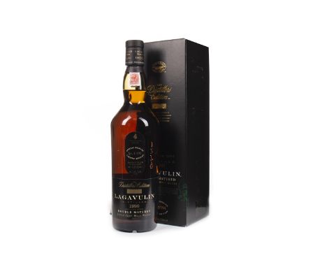 LAGAVULIN 1990 DISTILLERS EDITION Single Malt Scotch Whisky Finished in Pedro Ximinez sherry casks. 70cl, 43% volume, in cart