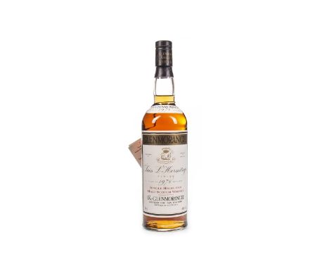 GLENMORANGIE 1978 TAIN L'HERMITAGE FINISH Single Malt Scotch Whisky Matured for 12 years in American white oak and finished i