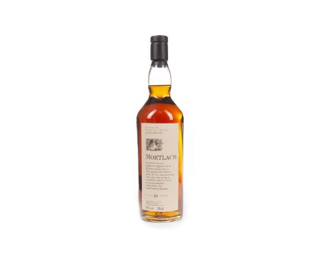 MORTLACH AGED 16 YEARS FLORA &amp; FAUNA Single Malt Scotch Whisky 70cl, 43% volume.