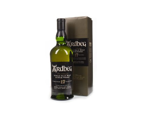 ARDBEG 17 YEARS OLD Single Malt Scotch Whisky 70cl, 40% volume, in carton.