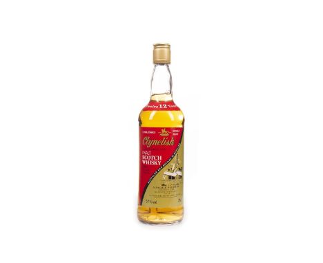 CLYNELISH 12 YEARS OLD AINSLIE &amp; HEILBRON Single Malt Scotch Whisky 75cl, 57% volume.