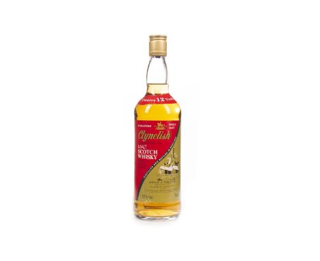 CLYNELISH 12 YEARS OLD AINSLIE &amp; HEILBRON Single Malt Scotch Whisky 75cl, 57% volume.