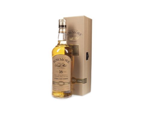 BOWMORE 1989 STRAIGHT FROM THE CASK AGED 16 YEARS Single Malt Scotch Whisky 700ml, 51.8% volume, in box.