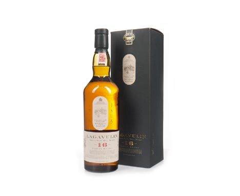 LAGAVULIN AGED 16 YEARS WHITE HORSE DISTILLERS Single Malt Scotch Whisky 70cl, 43% volume, in carton.