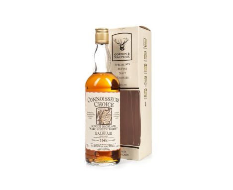 BALBLAIR 1964 CONNOISSEURS CHOICE Single Malt Scotch Whisky 75cl, 40% volume, in carton.