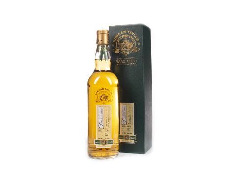 DALLAS DHU 1981 DUNCAN TAYLOR AGED 24 YEARS Single Malt Scotch Whisky Distilled April 1981, matured in cask no. 387, bottled 