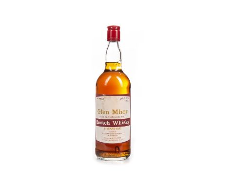 GLEN MHOR 8 YEARS OLD 26 2/3 FL.OZ Single Malt Scotch Whisky 26 2/3 fl.oz (75cl), 100° proof.