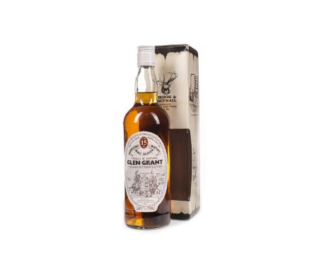 GLEN GRANT 15 YEARS OLD 100° PROOF Single Malt Scotch Whisky 75cl, 57% volume, in carton.