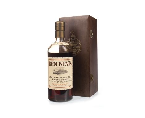 BEN NEVIS 1971 30 YEARS OLD - LOW FILL Single Malt Scotch Whisky Distilled April 1971, matured in cask no. 2516, bottled Apri