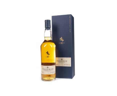 TALISKER 30 YEARS OLD 2006 RELEASE Single Malt Scotch Whisky Bottled 2006, bottle no. 1960 of 3000. 70cl, 51.9% volume, in bo